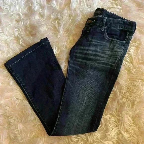 Moussy Vintage Jeans Flare Dark Wash 26 - Picture 2 of 6